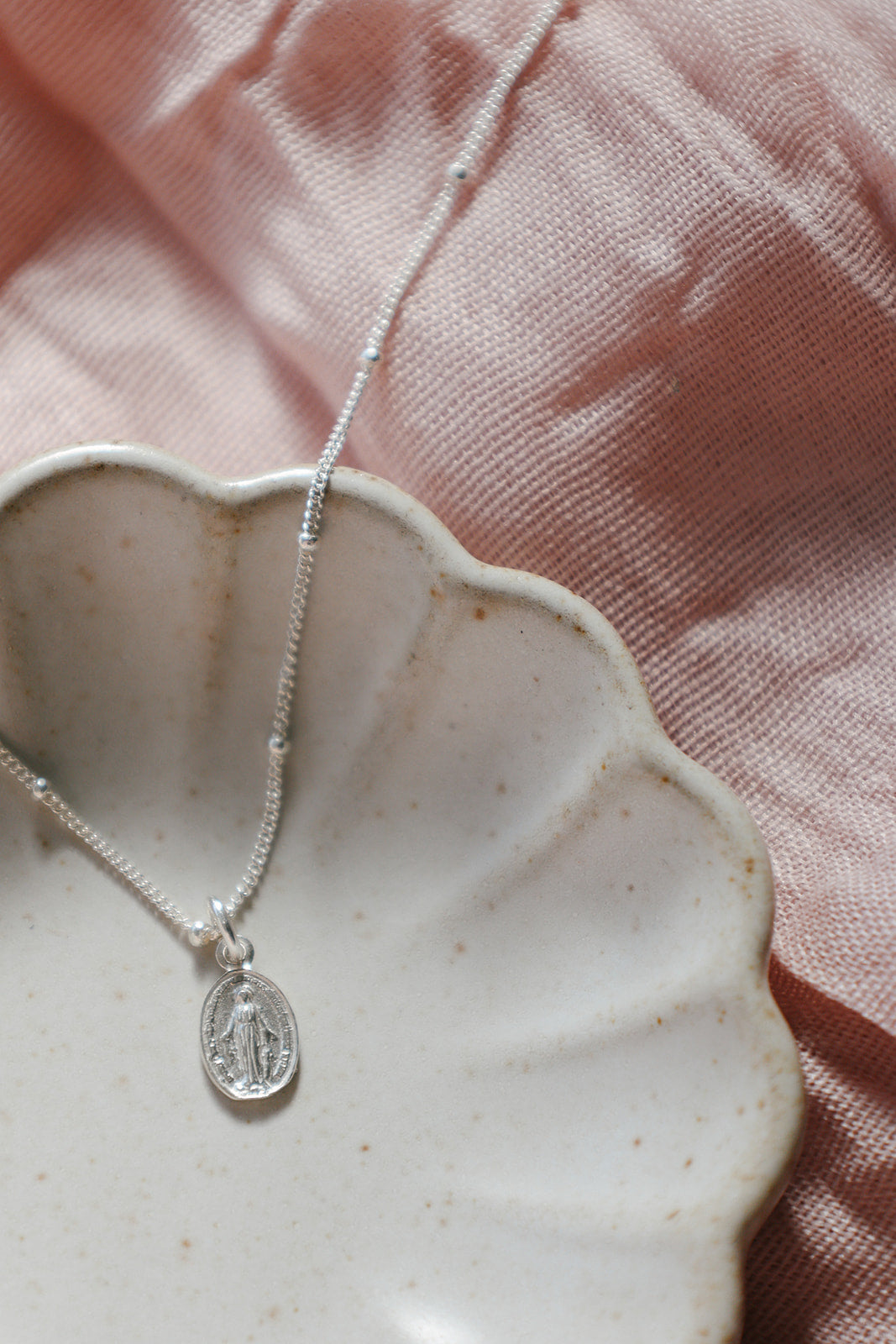 Miraculous Medal Necklace The Little Catholic Jewelry, Bracelets