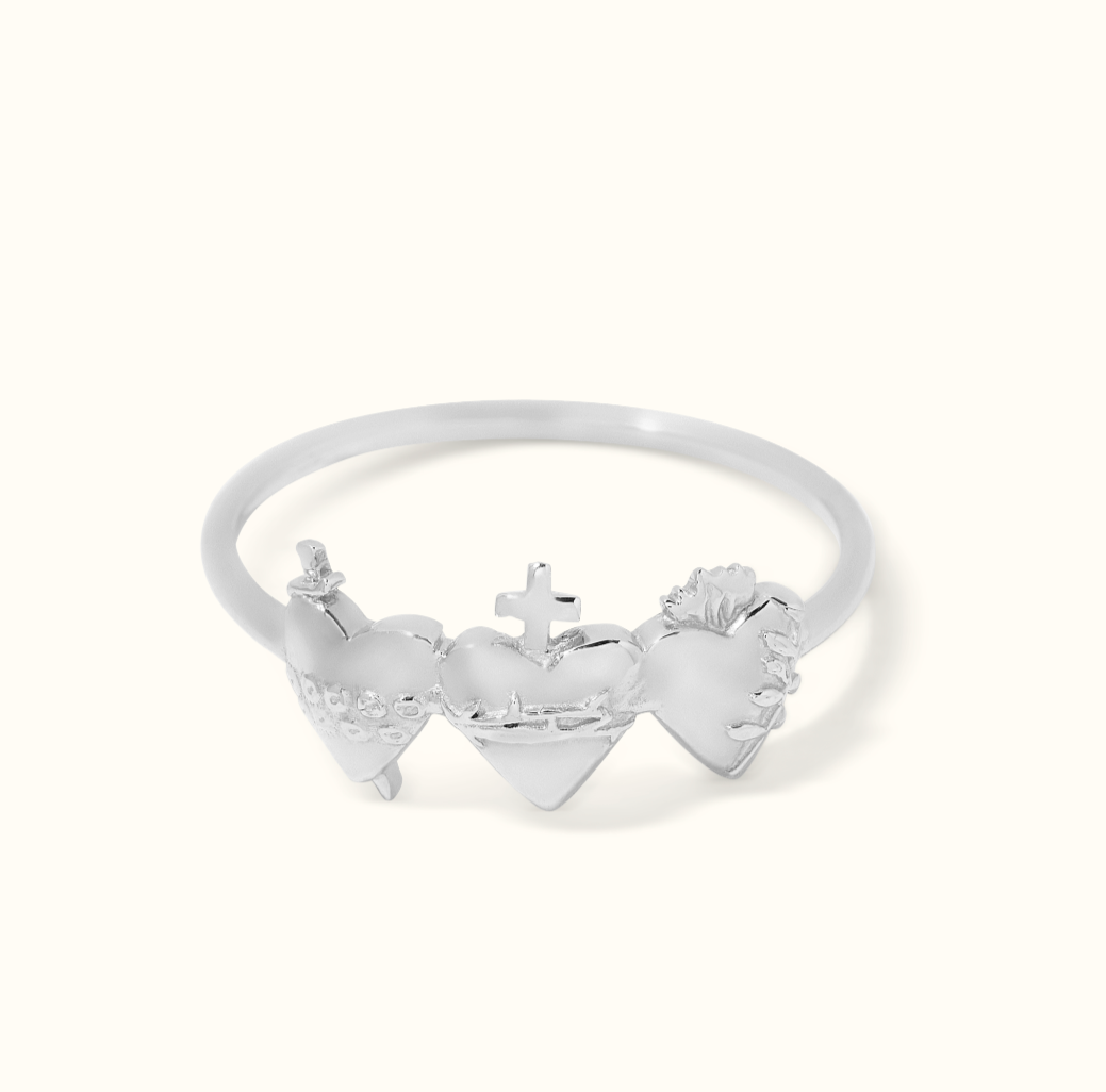 Holy Family Hearts® Ring - Holy Family Hearts Catholic Jewelry – The ...