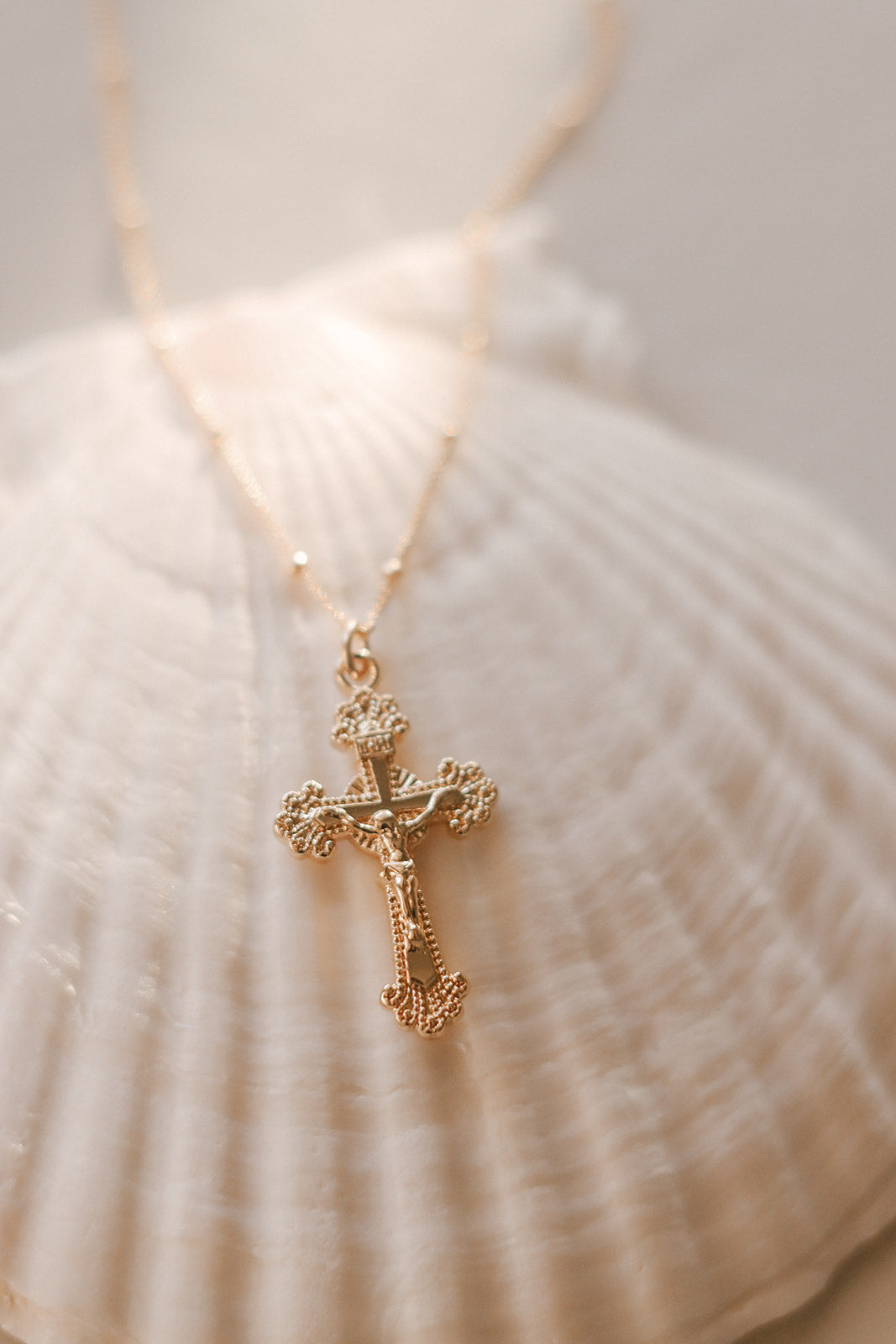 Top Rated Catholic Jewelry Crucifix Necklace – The Little Catholic