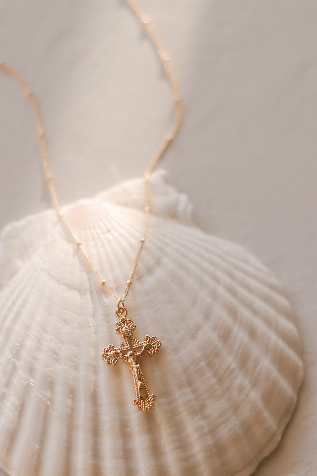 Top Rated Catholic Jewelry Crucifix Necklace – The Little Catholic