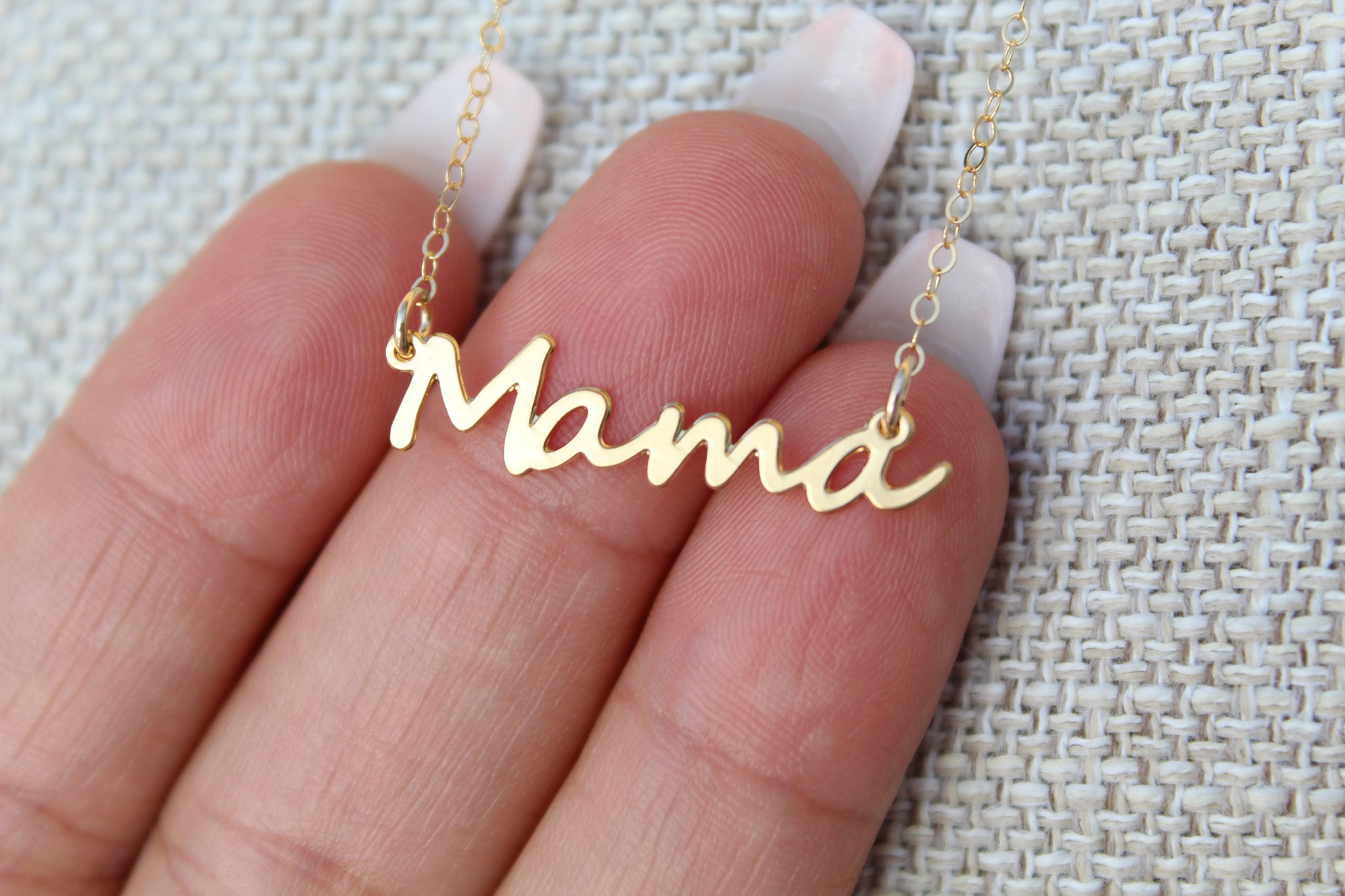 Mama Necklace – The Little Catholic