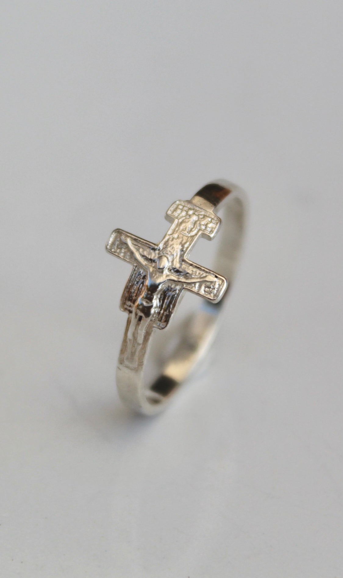 SanDamianoCrucifixRinginSilver