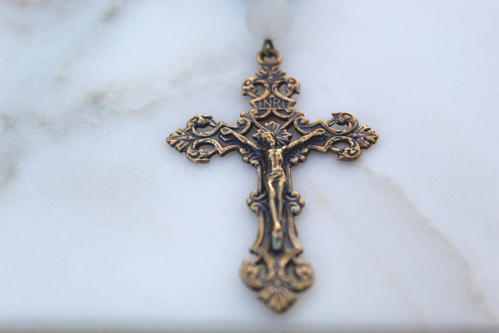 beautiful ornate crucifix on this Rosary